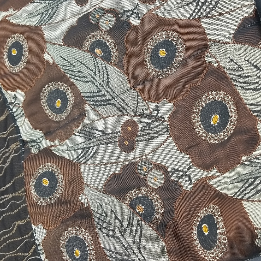 Maruca Brown & Green "Cafe Sling" Handmade in Boulder, Colorado Crossbody Bag - Picture 12 of 14